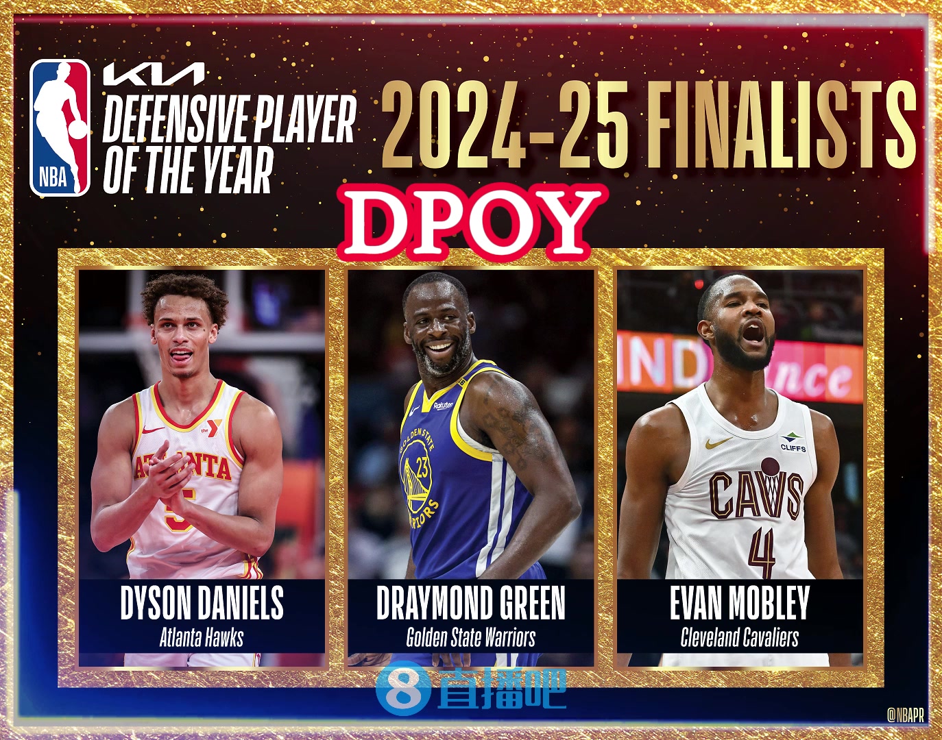 NBA年度獎項候選出爐