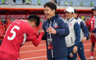 徐繼祖首勝慶功，路難行，繼續(xù)拼，勝利延邊。