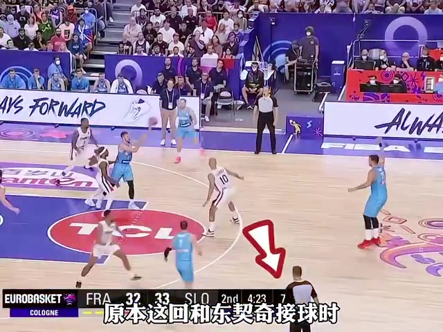 不止NBA，國際賽場東契奇最愛點的就是戈貝爾了